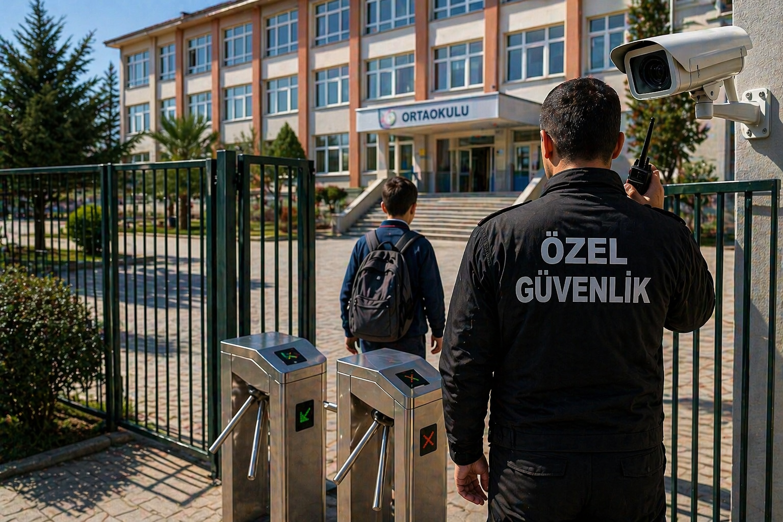 Alanya’da okullarda güvenlik seviyesi artırıldı