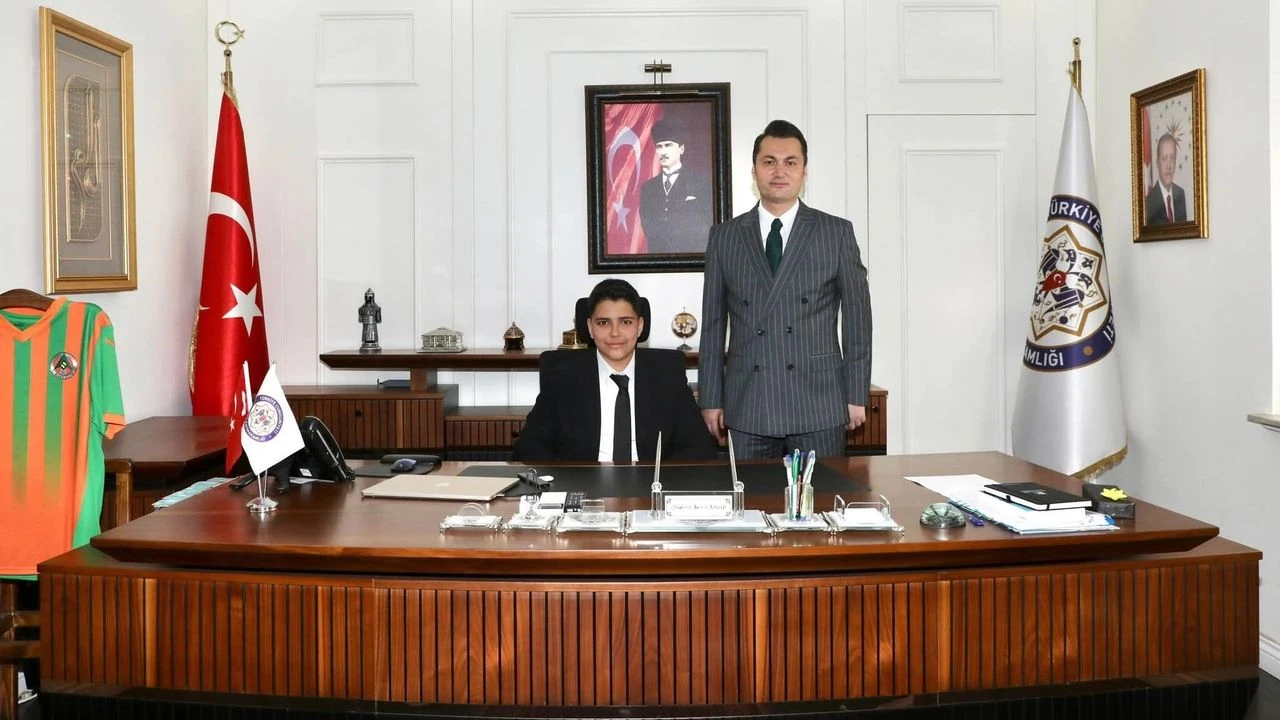 Şehidimizin emaneti Kaymakamlık koltuğunda