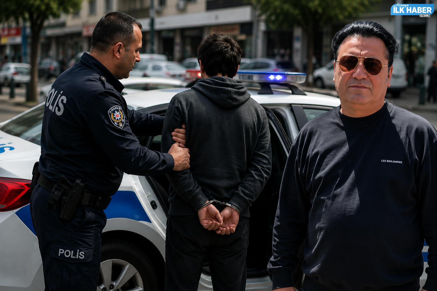 Alanya’da ünlü iş insanı haraç iddiasıyla adliyelik oldu