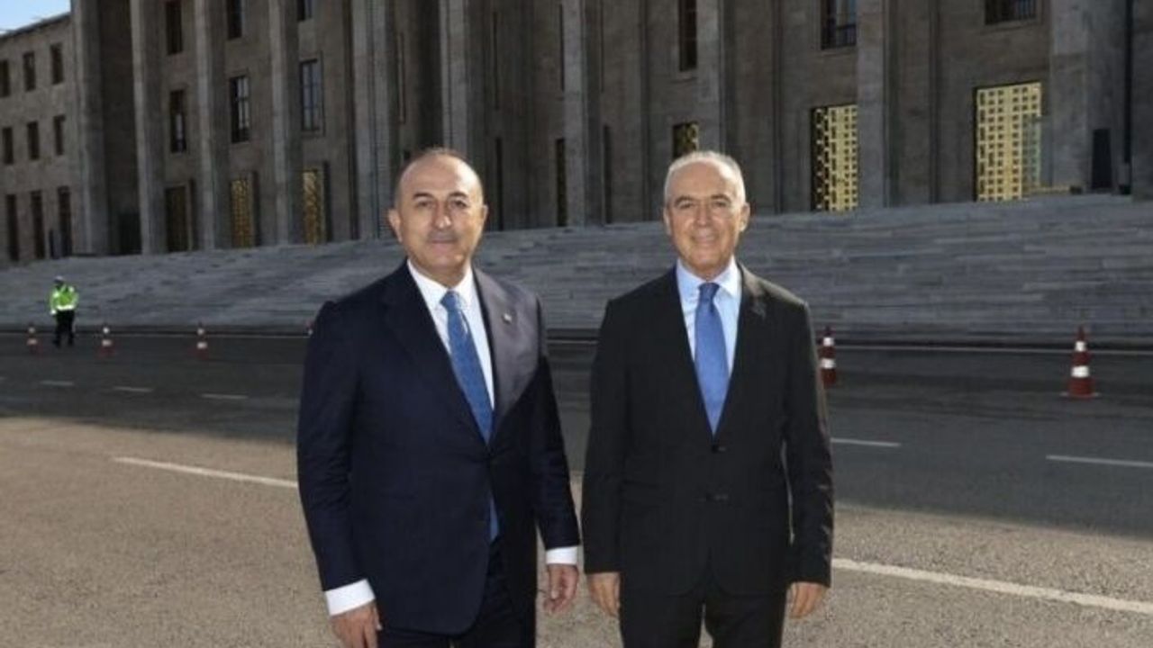 Bakan Çavuşoğlu ile Müftüoğlu bir araya geldi