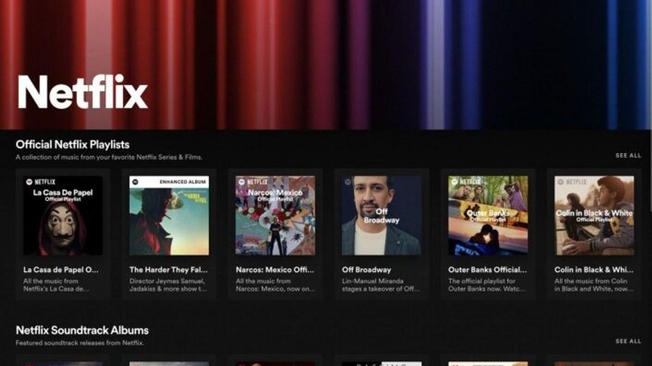 Netflix ve Spotify iş birliği yapıyor