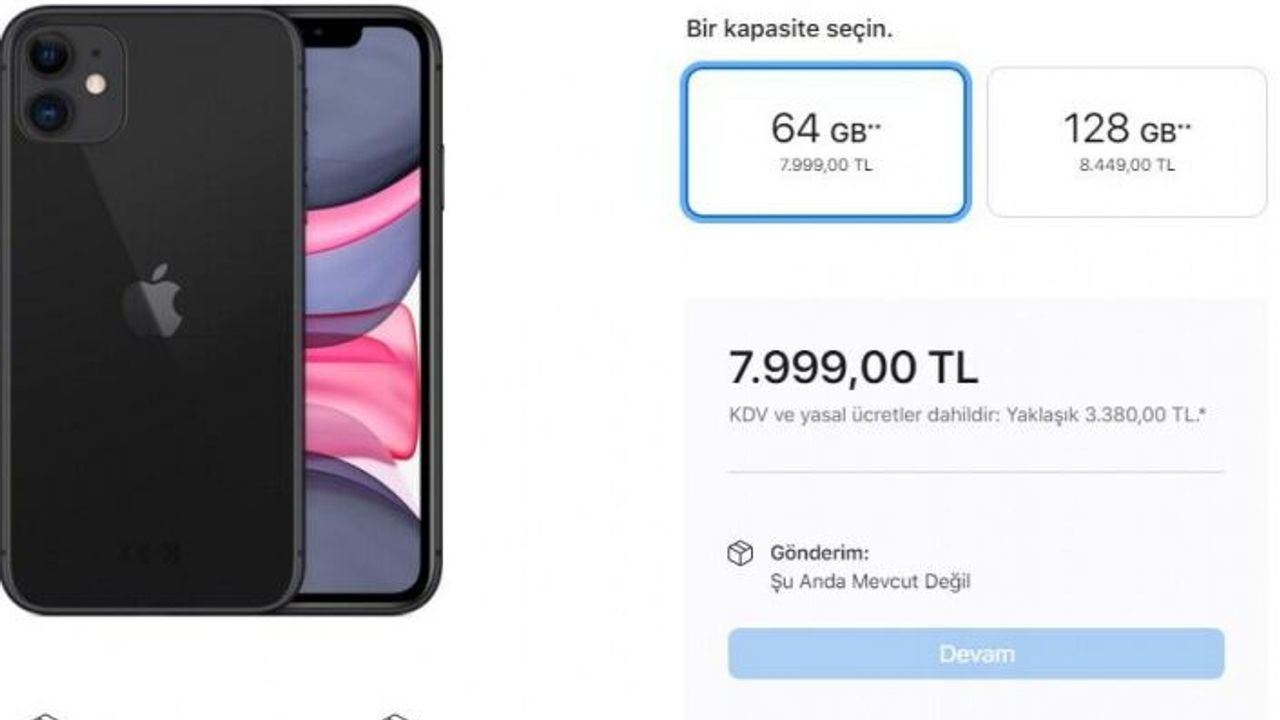 Zam yolda: Apple Türkiye'deki tüm iPhone satışlarını durdurdu