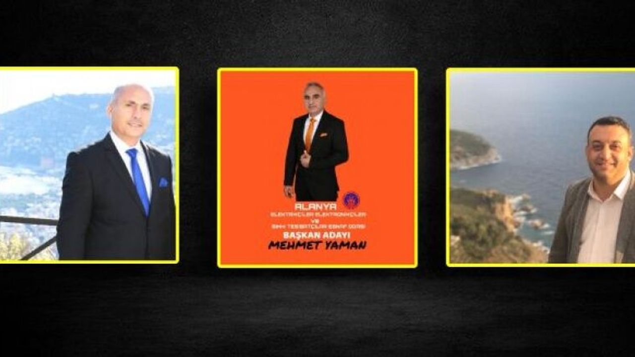 Alanya’da 3 aday başkanlık için ter dökecek