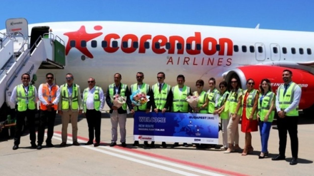 Gazipaşa- Alanya Havalimanı’na ilk sefer gerçekleşti