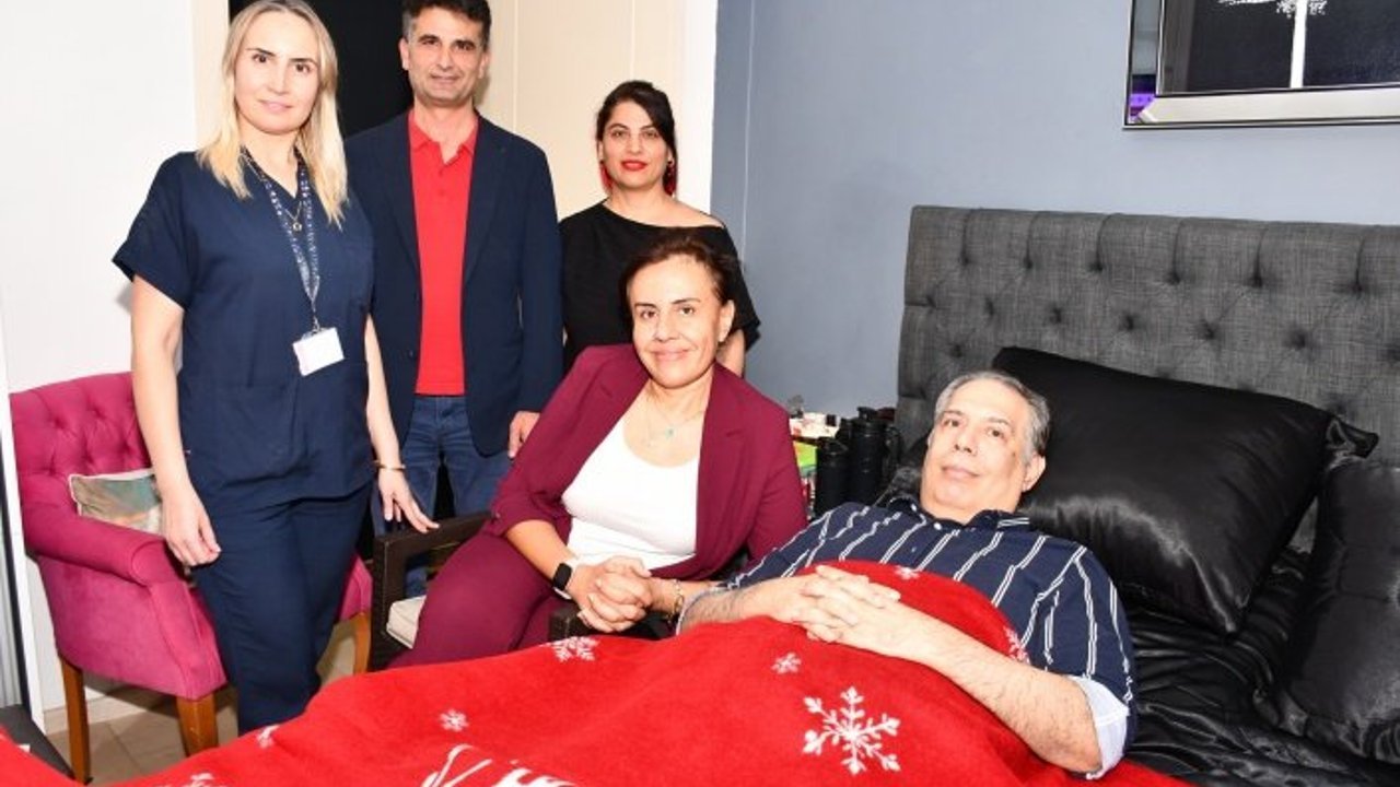 Başhekim Karakuş Yılmaz’dan Gazi Murat Caner’e anlamlı ziyaret