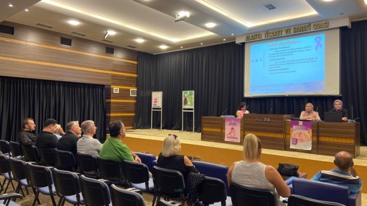 Alanya DOSTDER’den sağlıklı yaşam ve erken teşhis konferansı