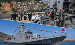 Alanya’da TCG BORA’ya yoğun ilgi