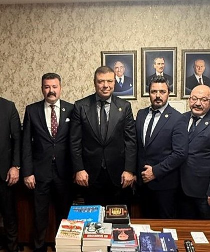 EMŞAV Alanya, MHP Başdanışmanı Bayraktar ile görüştü