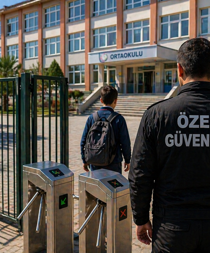 Alanya’da okullarda güvenlik seviyesi artırıldı