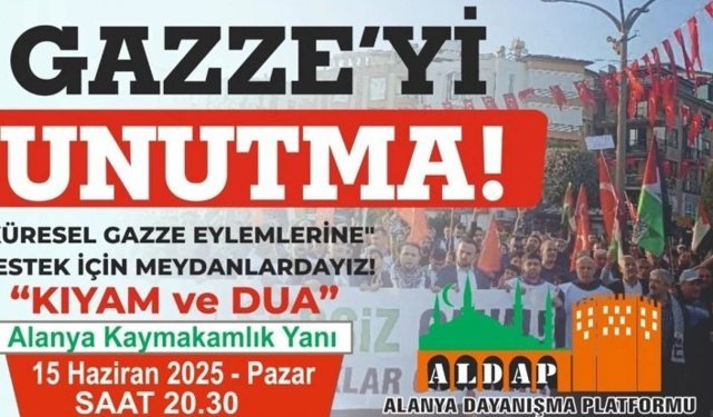 Alanya’da ‘Seccadeni al ve gel’ çağrısı