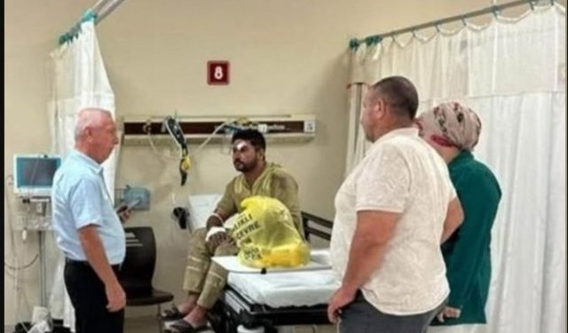 Alanya yangınlarında yaralanan kahraman personelden haber var