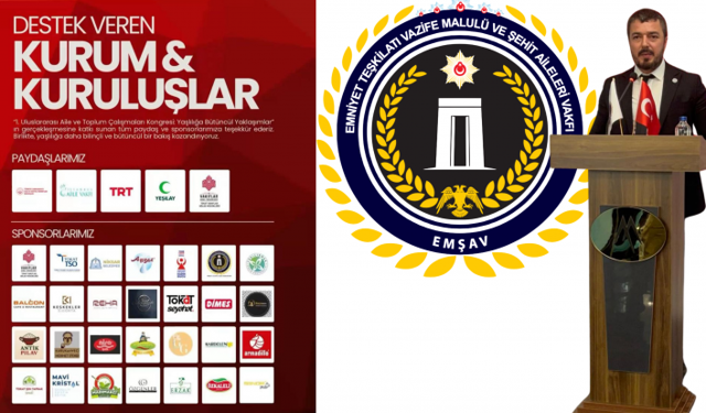 EMŞAV Alanya’dan uluslararası kongreye destek