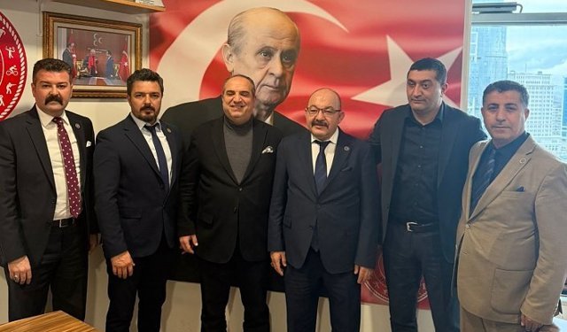 EMŞAV Alanya’dan Özbay’a iade-i ziyaret