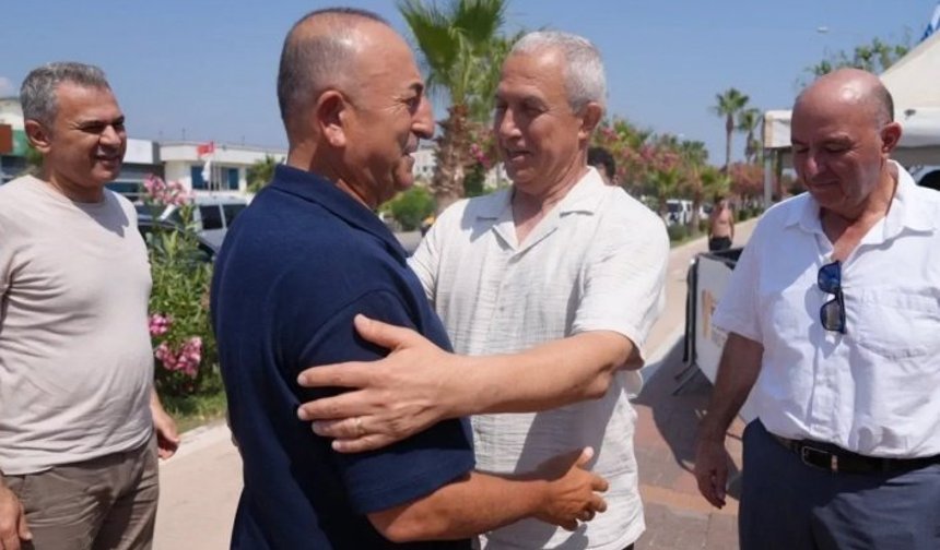 Alanya’daki heyecana Çavuşoğlu da ortak oldu