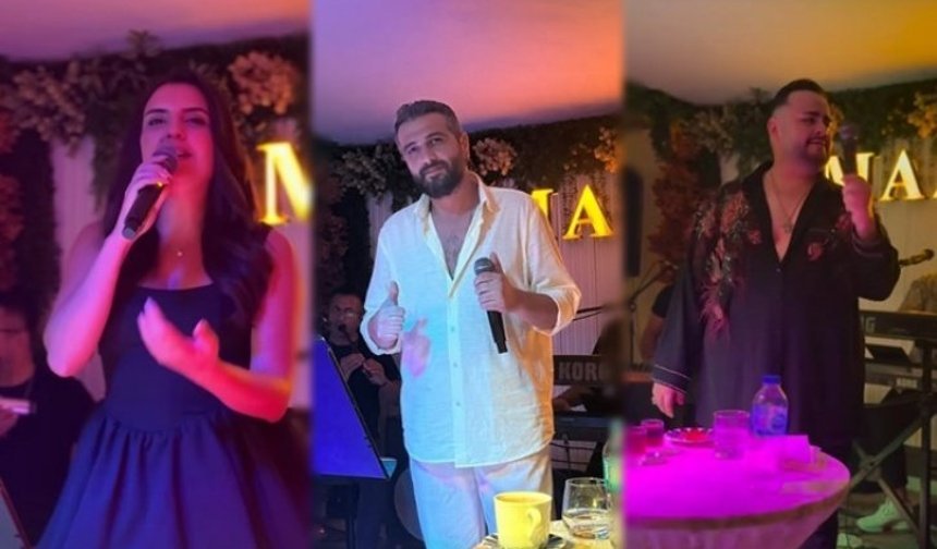 Mazi Meyhanesi’nde Eğlence Dorukta