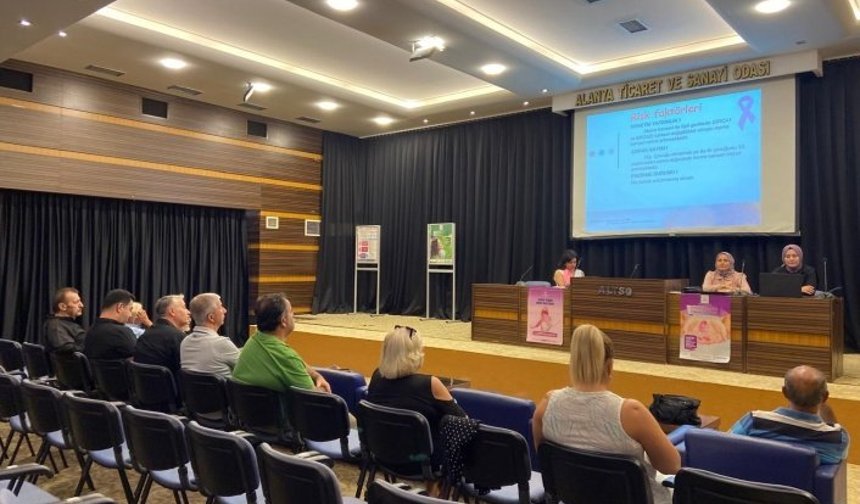 Alanya DOSTDER’den sağlıklı yaşam ve erken teşhis konferansı