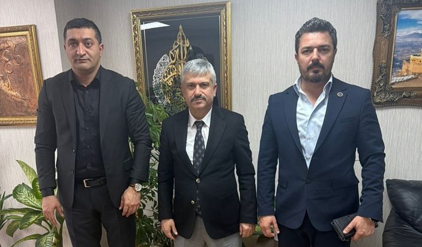 EMŞAV Alanya’dan Türk Diyanet Vakıf-Sen Genel Başkanı Şahin’e hayırlı olsun ziyareti