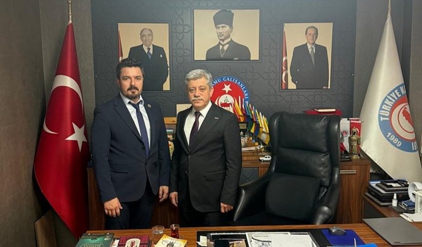 EMŞAV Alanya’dan TÜRKAV Genel Başkanı Korkmaz’a ziyaret