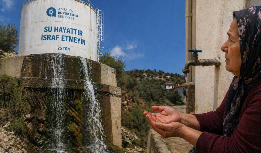 Alanya’da su isyanı: Depo akıyor, mahalle susuz