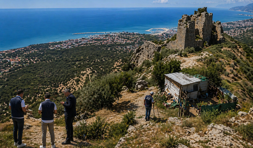 Syedra’da hazine arazisi tartışması: Kaymakamlık devreye girdi