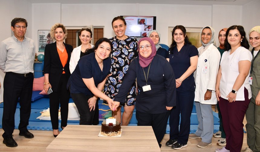 ALKÜ Hastanesi’nde Ebeler Haftası kutlandı